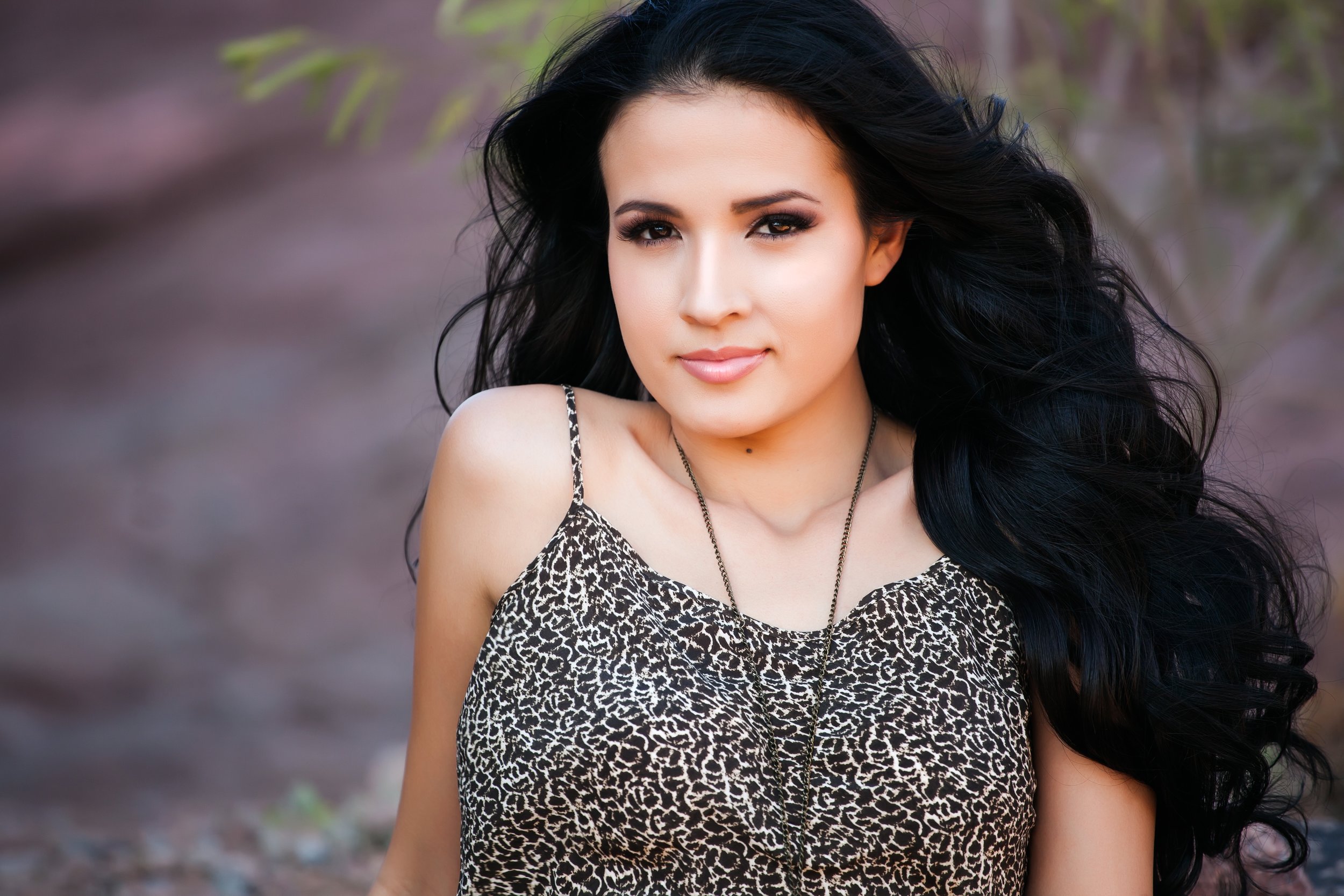 Phoenix senior session makeup artist