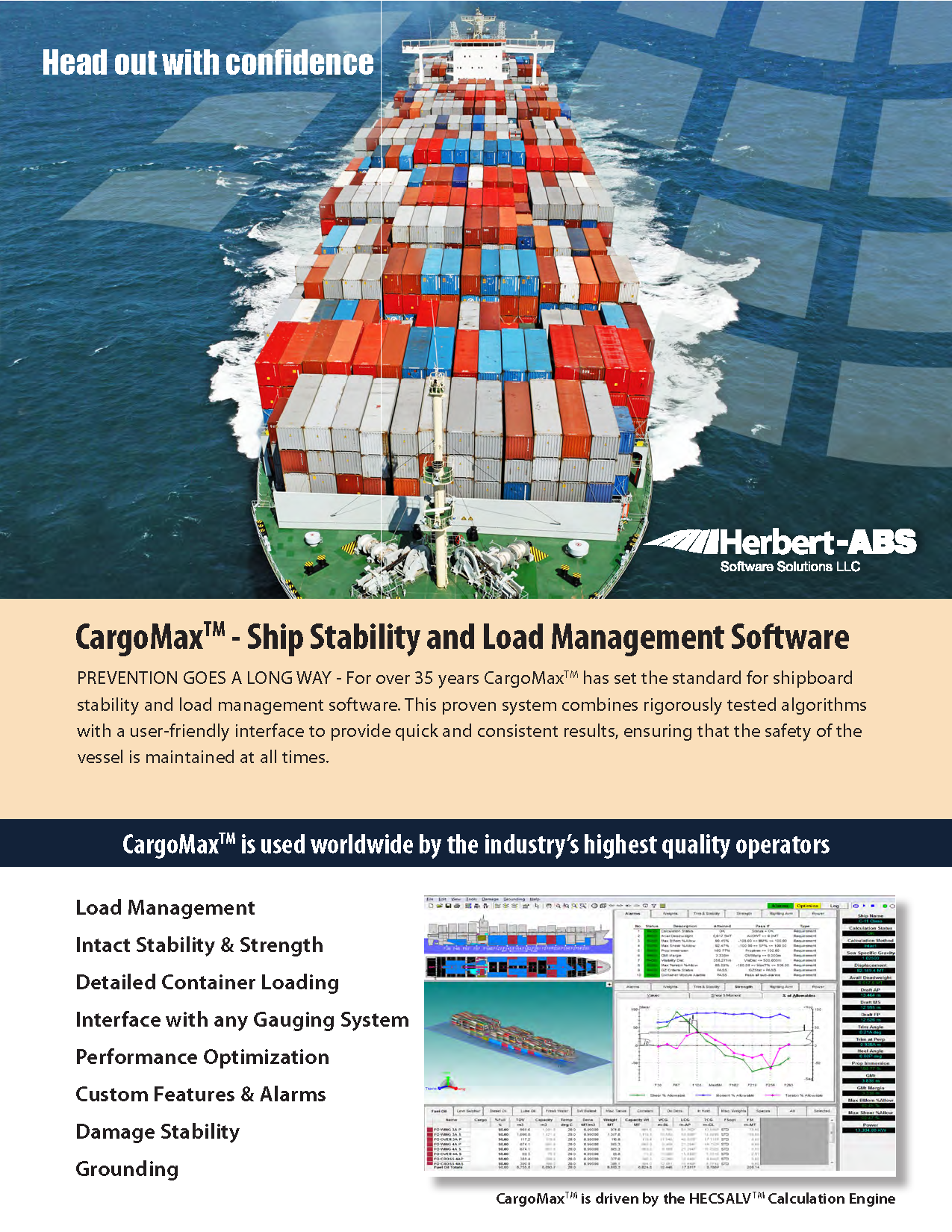 CargoMax for Container Ships — HerbertABS