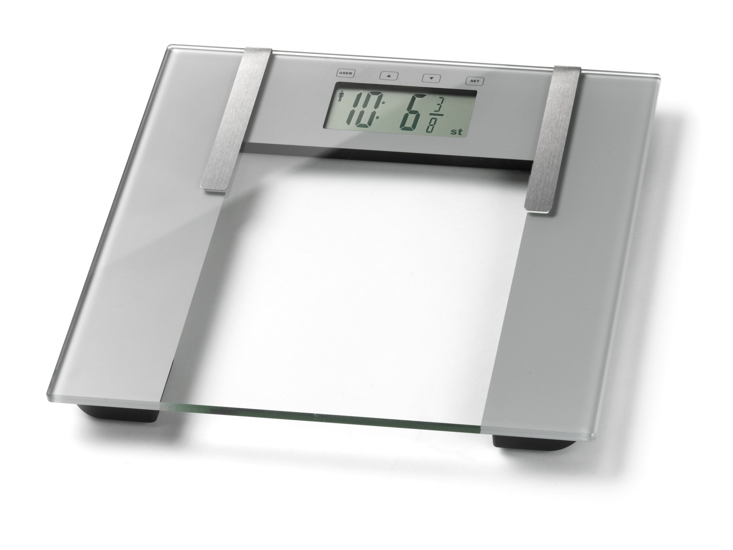 Glass Body Analysis Scale Black - Weight Watchers