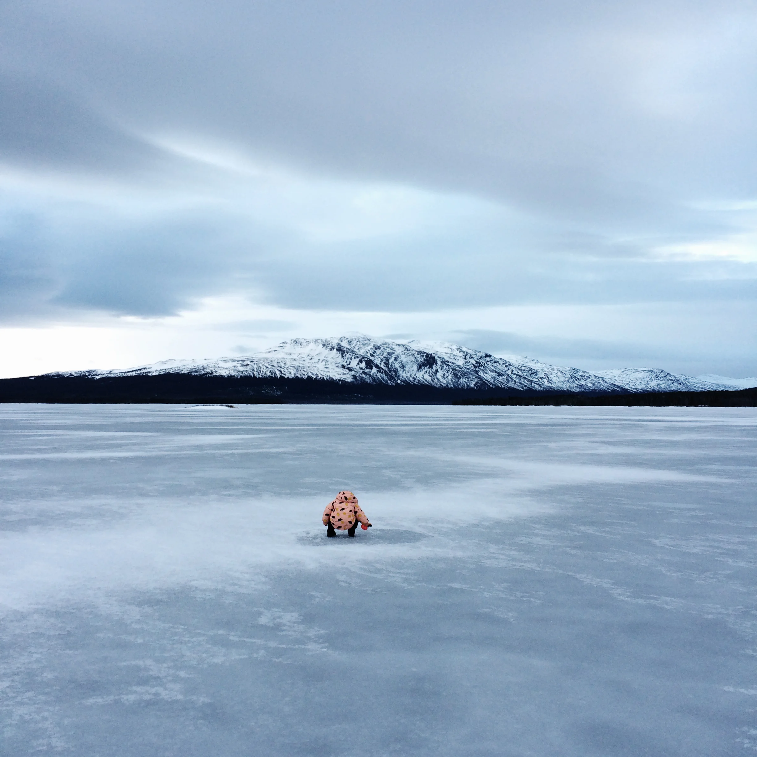 Olga, ice fishing