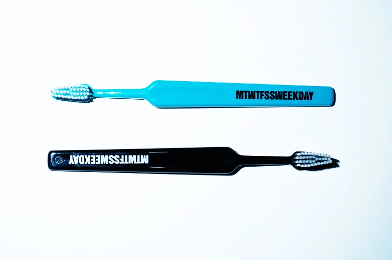 Product shot from WEEKDAY festival kit