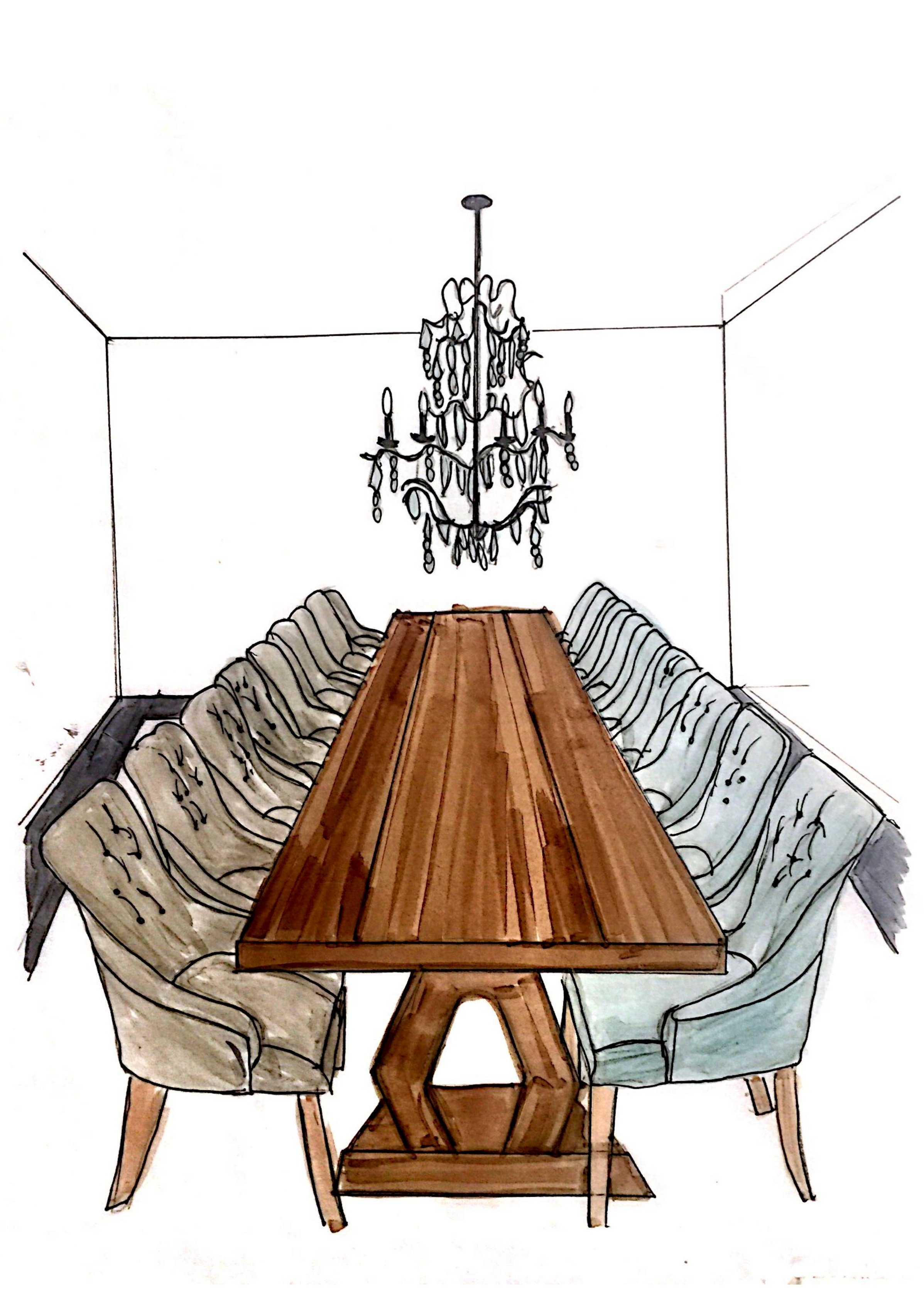 Concept Dining Area