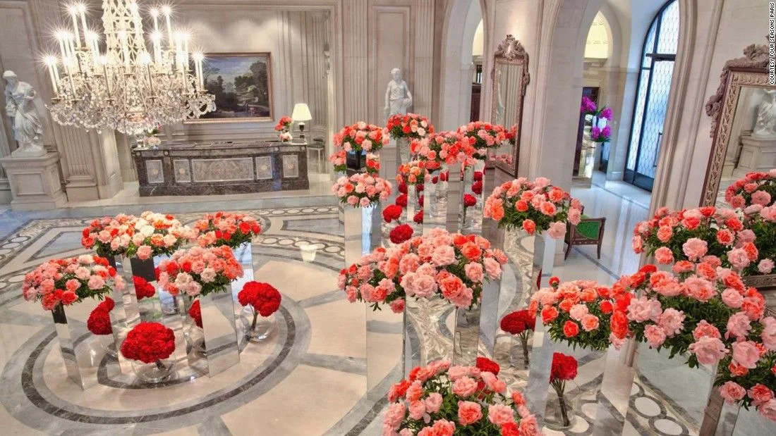 The world's most beautiful floral hotels