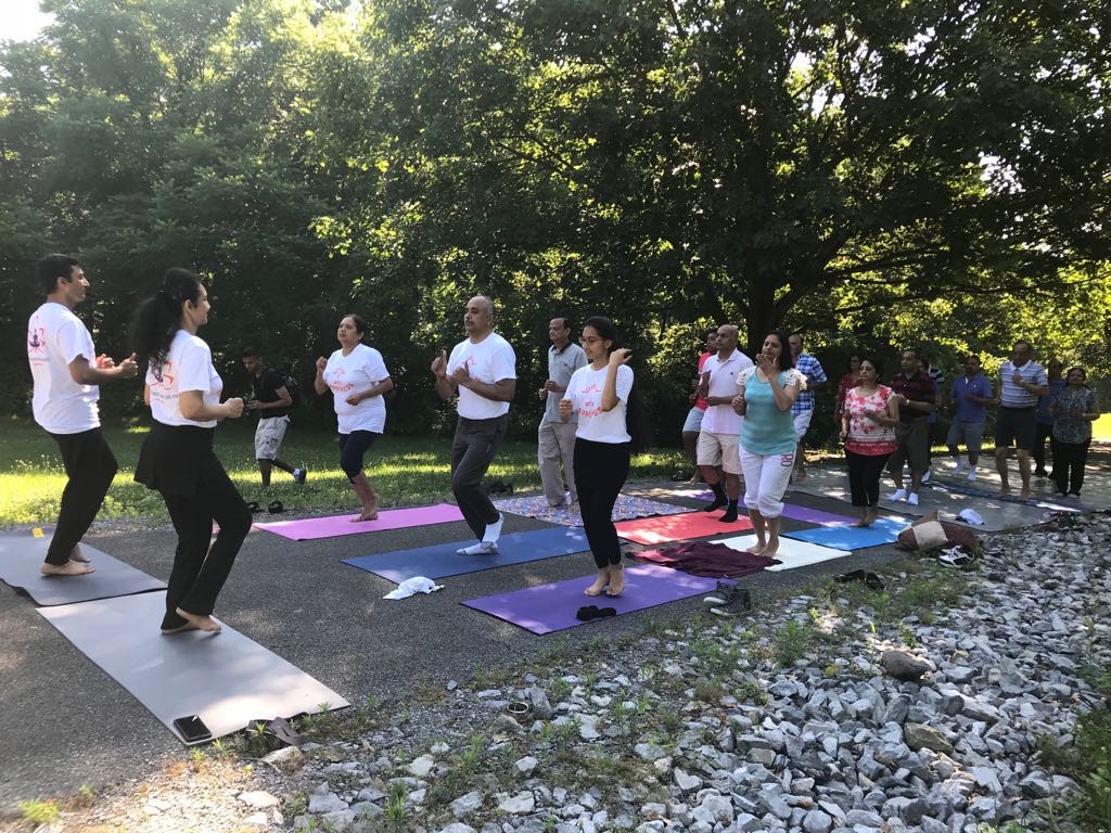 Yoga Retreat at Reading, Pennsylvania , July 2018