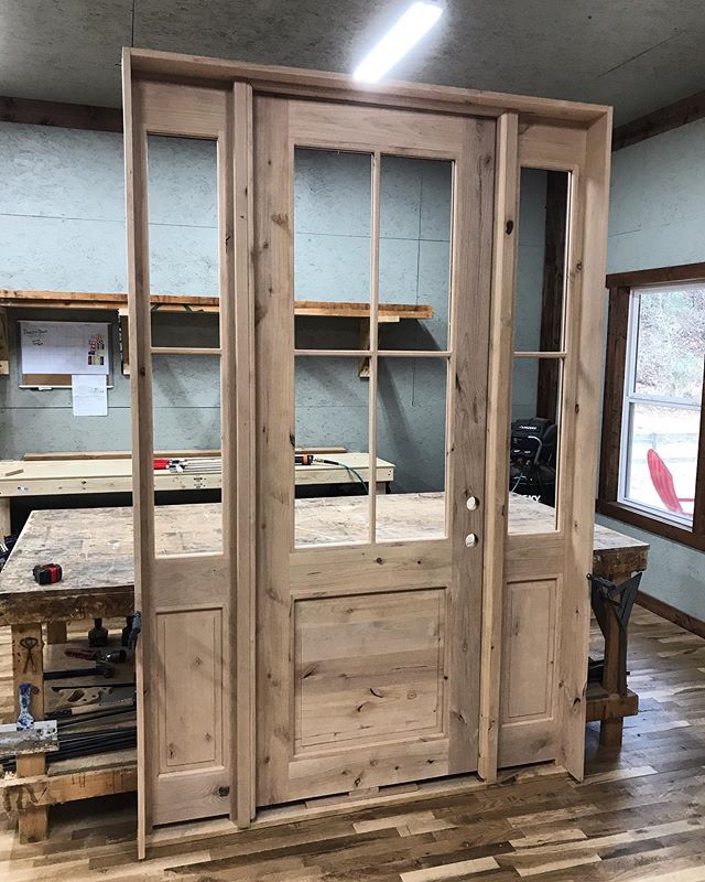 Door build is complete and ready for color!