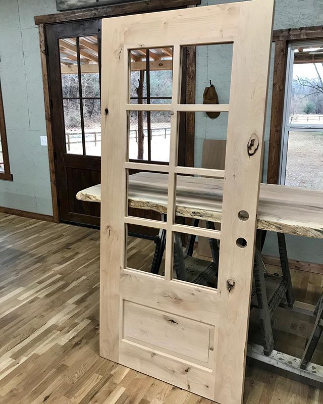 Here&rsquo;s a new door style I finished building today. Check it out on my Etsy page soon!