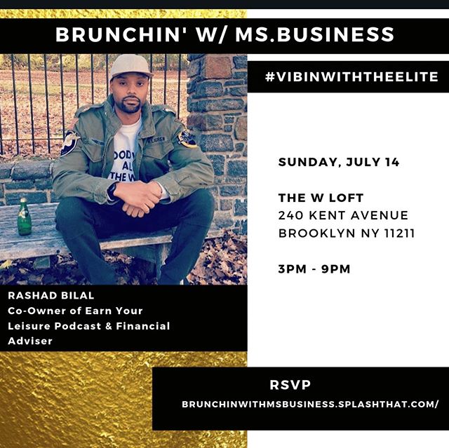 Today I not only get to celebrate my birthday but I get to connect over 200 beautiful in one room.

There are a few general admission tickets available and 2 VIP tickets.

Time: 3-9pm
Brunch and unlimited mimosa served 3pm - 6pm

Come connect. Come e