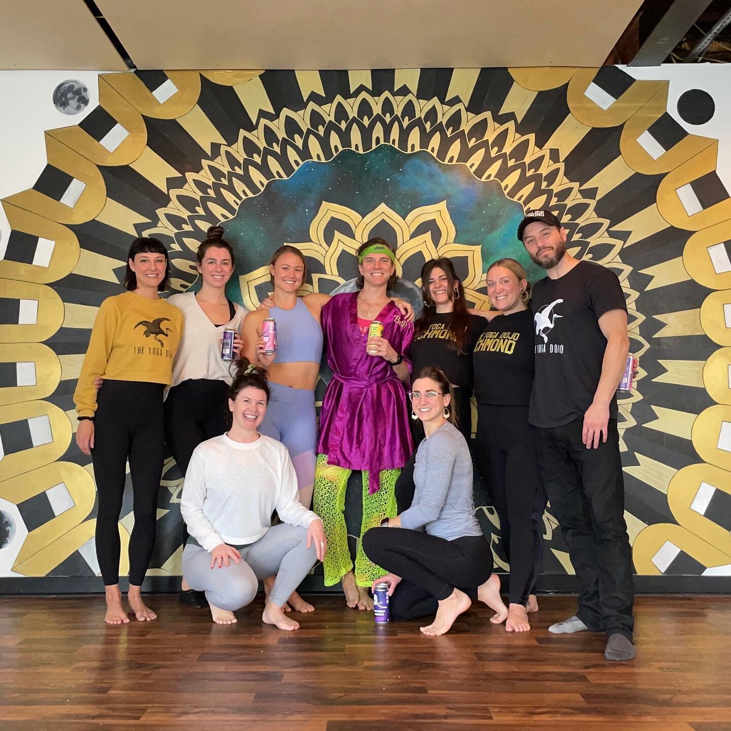 Huge congrats to @flowwithlo and @adrian_mccavitt on opening their massive new location for @theyogadojo! What was already the best yoga studio in the known universe is going next level in their new spot. @swamimosa was invited to Richmond, VA in Dec
