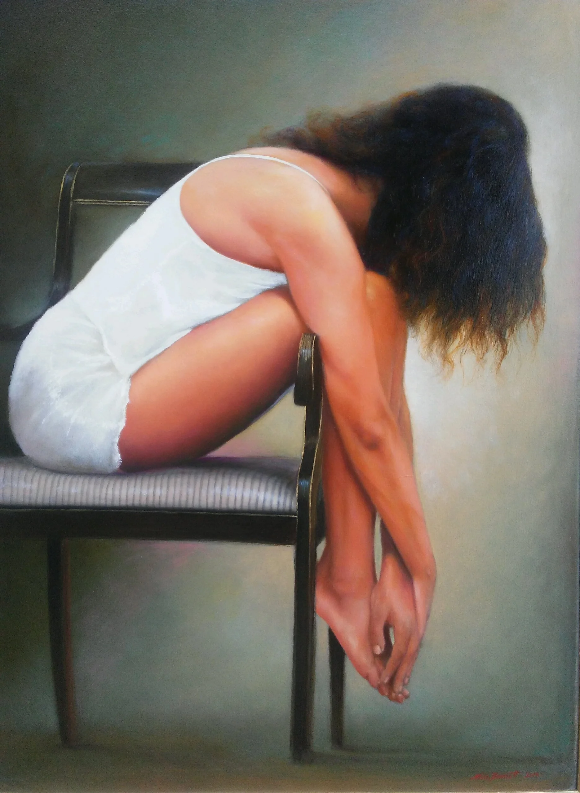 Savannah - unfinished 30" x 40 - oil