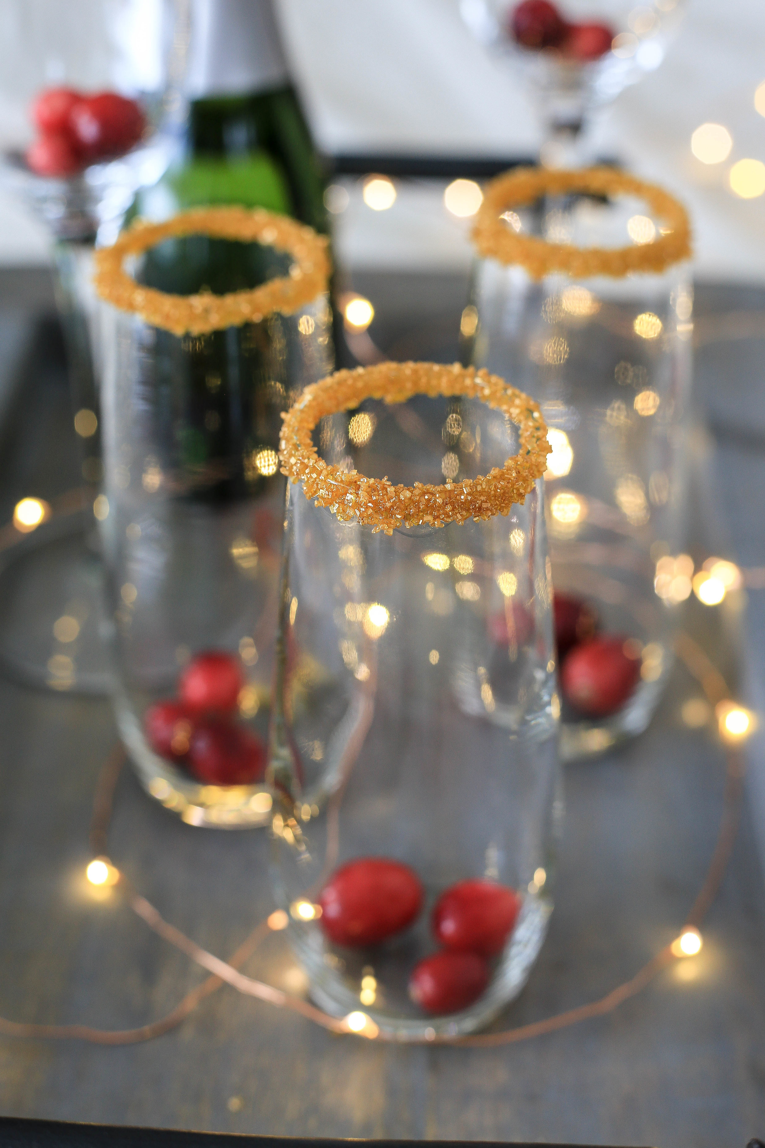 SUGAR RIMMED COCKTAIL GLASSES — Follow Your Plate