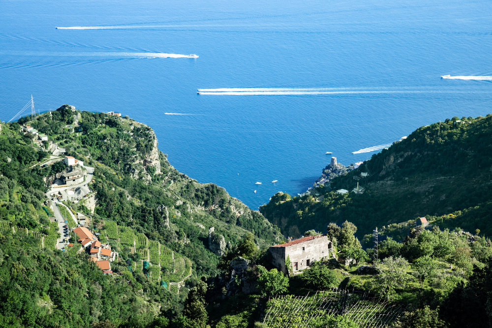 Path of the Gods near Bomerano