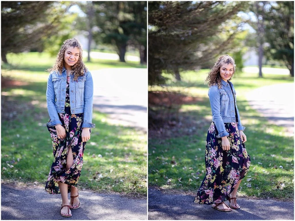 style a denim jacket