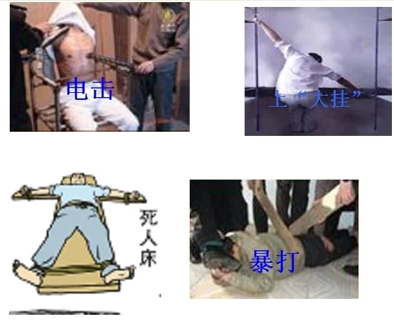 馬三家酷刑演示(明慧網)