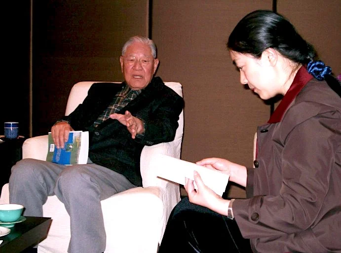 Lee Teng-hui and Jennifer 曾錚與李登輝