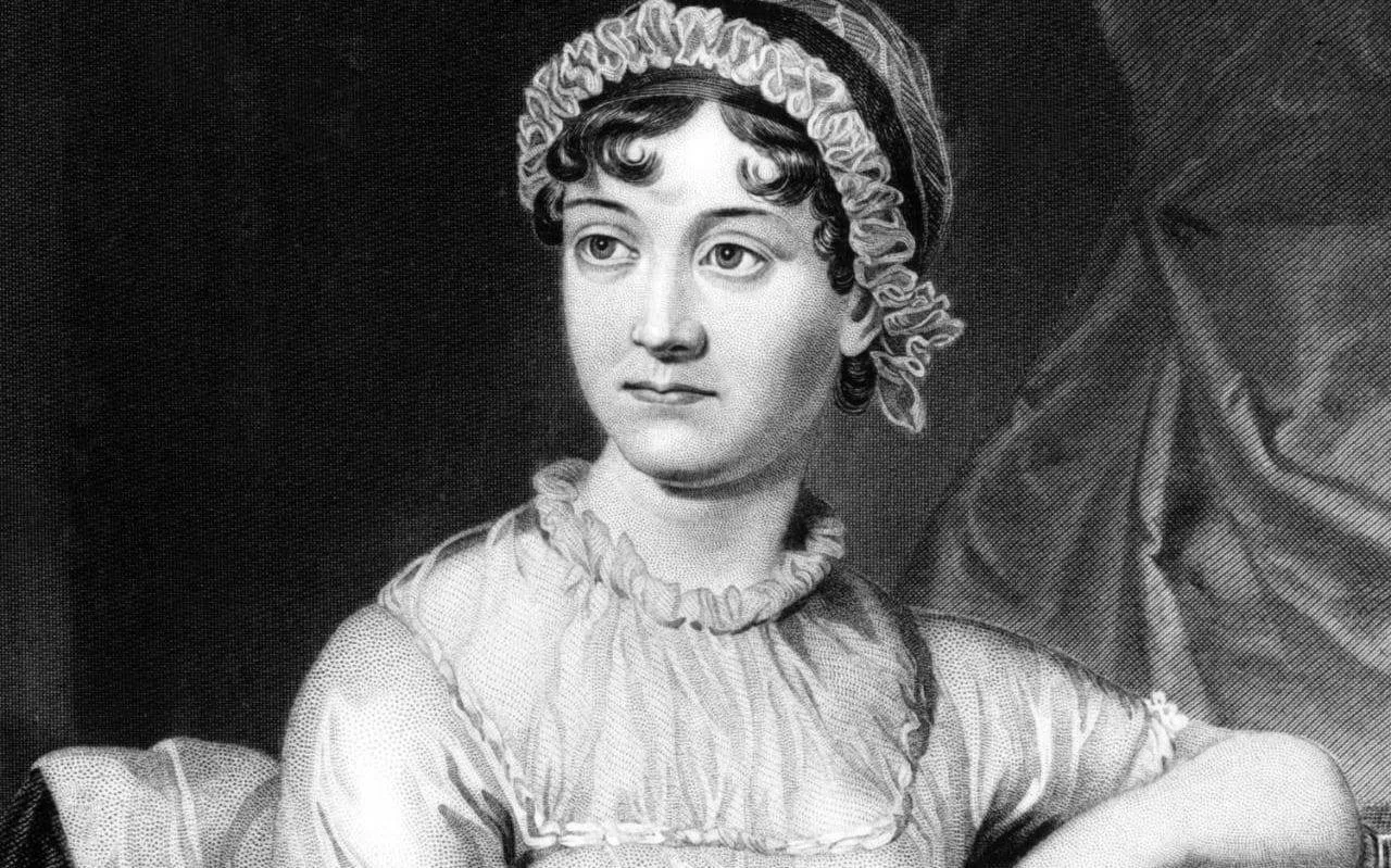 英國著名作家简·奥斯汀(Jane Austen)