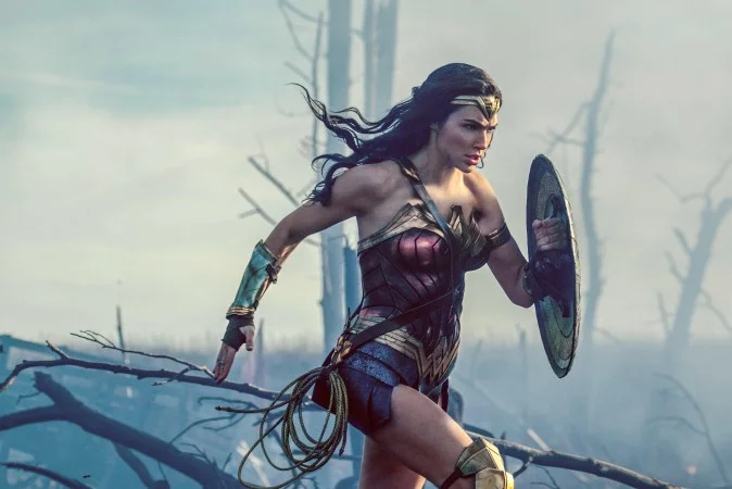 Gal Gadot as Diana Prince in the action adventure movie “Wonder Woman.” (Clay Enos/ TM &amp; DC Comics)