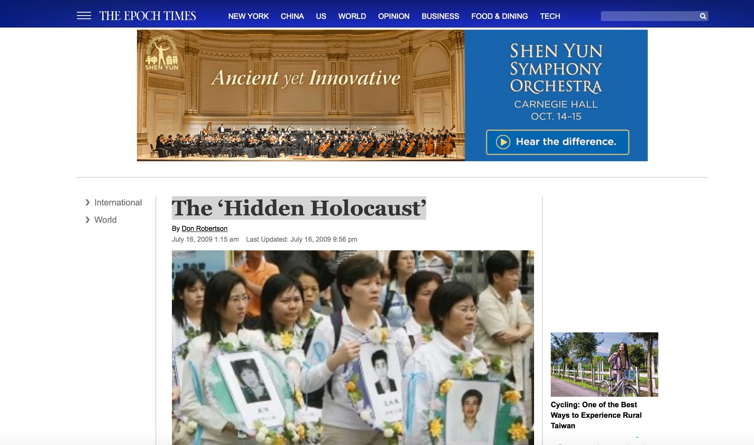 The ‘Hidden Holocaust’