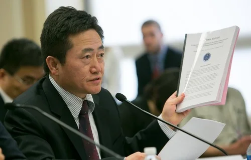 Charles Lee, M.D., director of Public Awareness, World Organization to Investigate the Persecution of Falun Gong (Credit: Minghui.org)