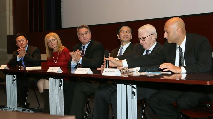 Congressman Chris Smith (R-N.J.) spoke on a panel following the private screening of the film Free China: The Courage to Believe at the U.S. Capitol, Sep. 20. Rep. Smith is the Chairman of the Congressional-Executive China Commission (CECC), which sponsored the screening. (Lisa Fan/The Epoch Times)