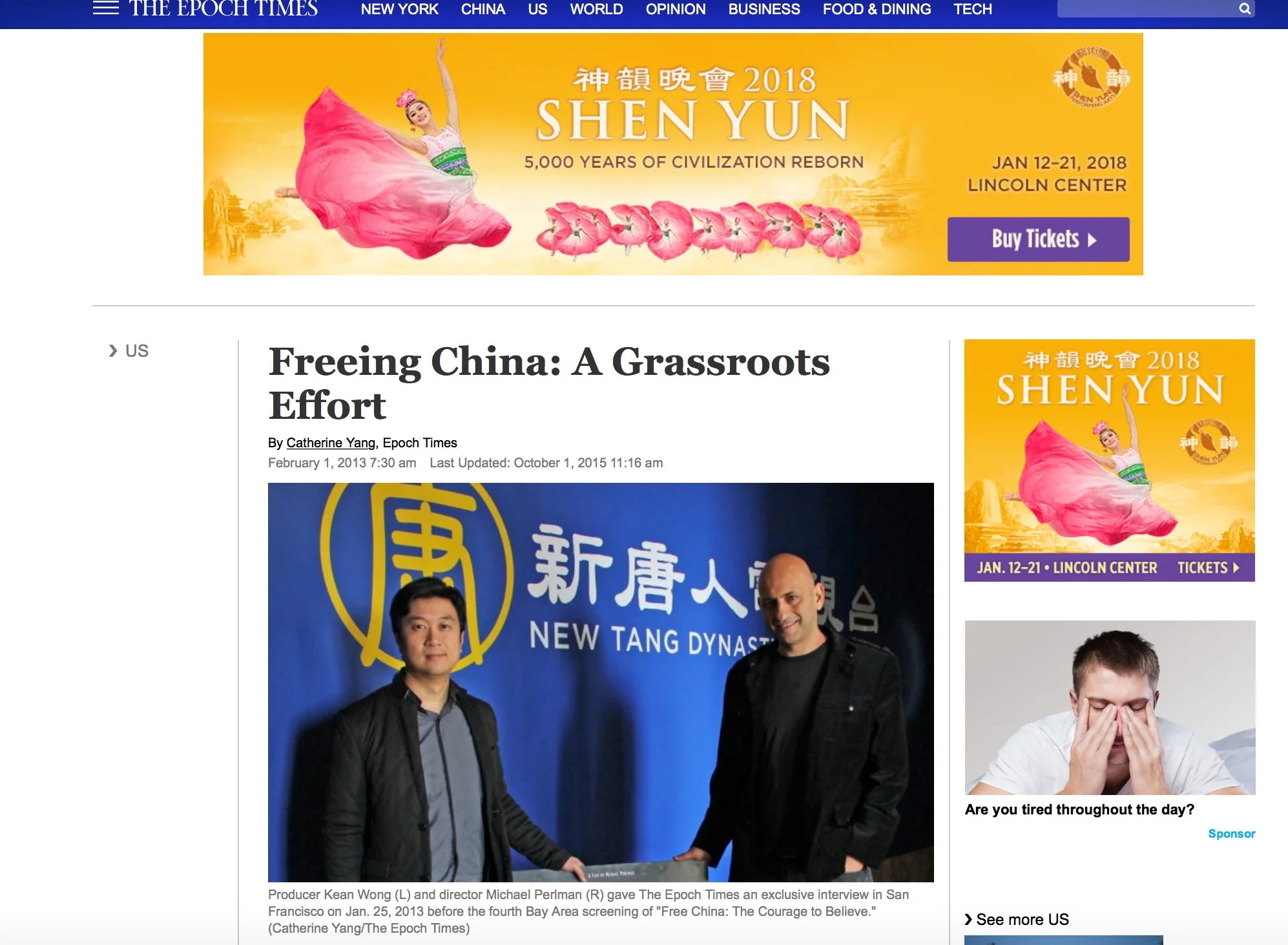 Freeing China: A Grassroots Effort