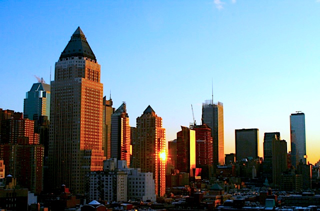 Sunset at Manhattan 日落時分