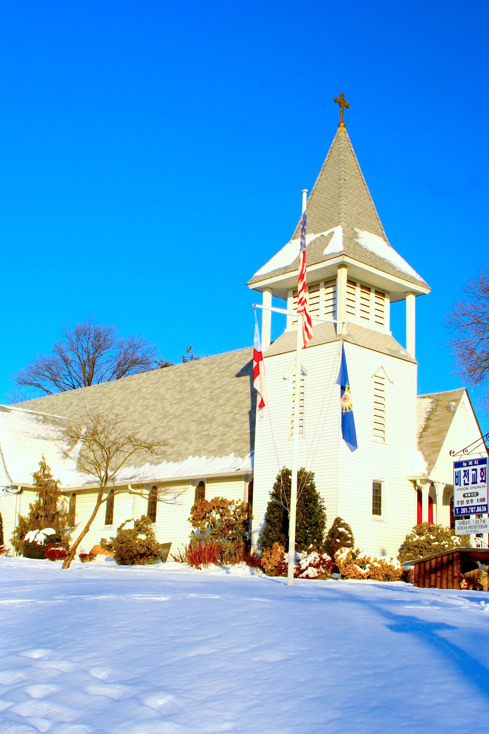  A Snow White Church 白雪教堂