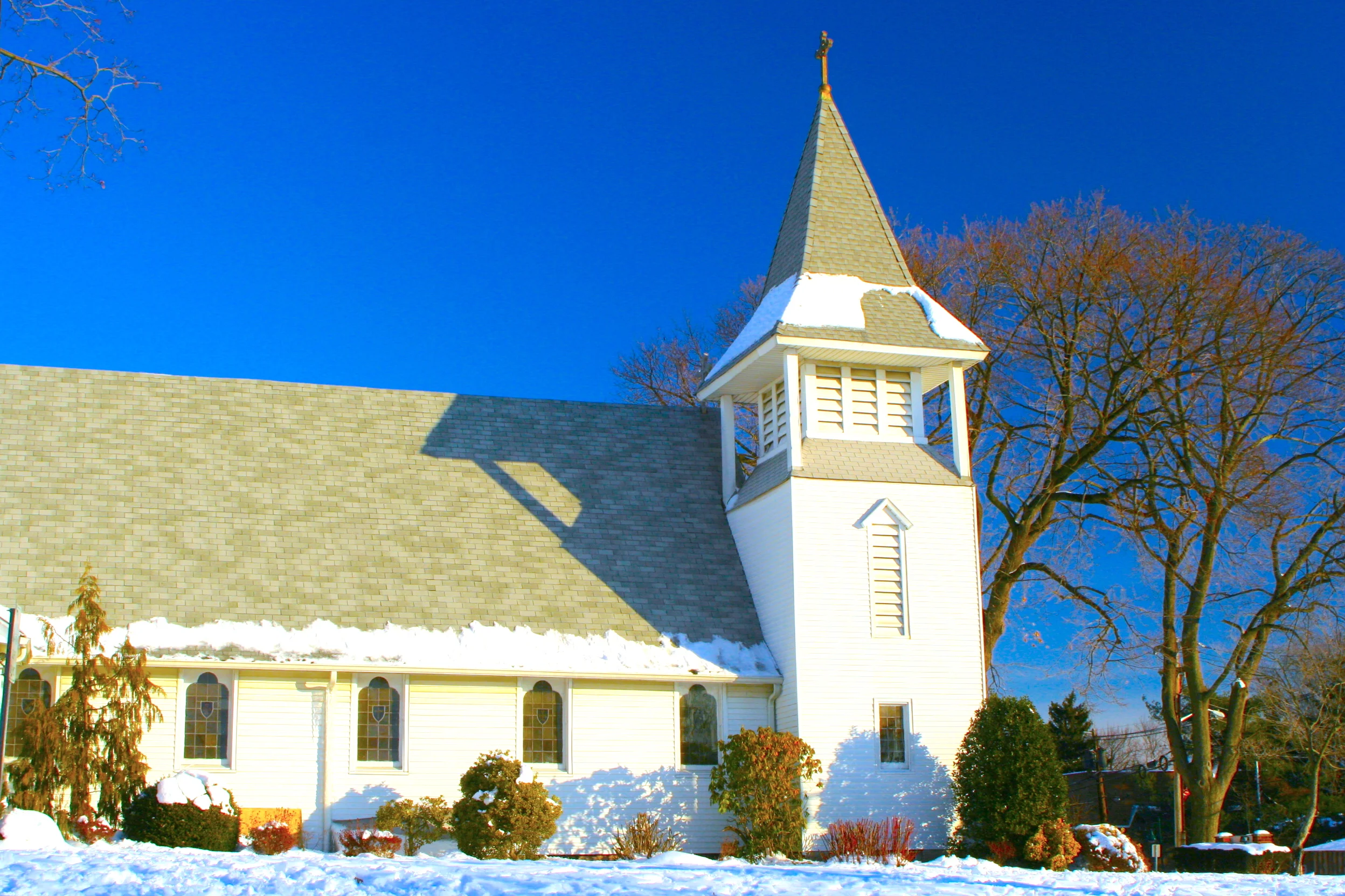  A Snow White Church 白雪教堂