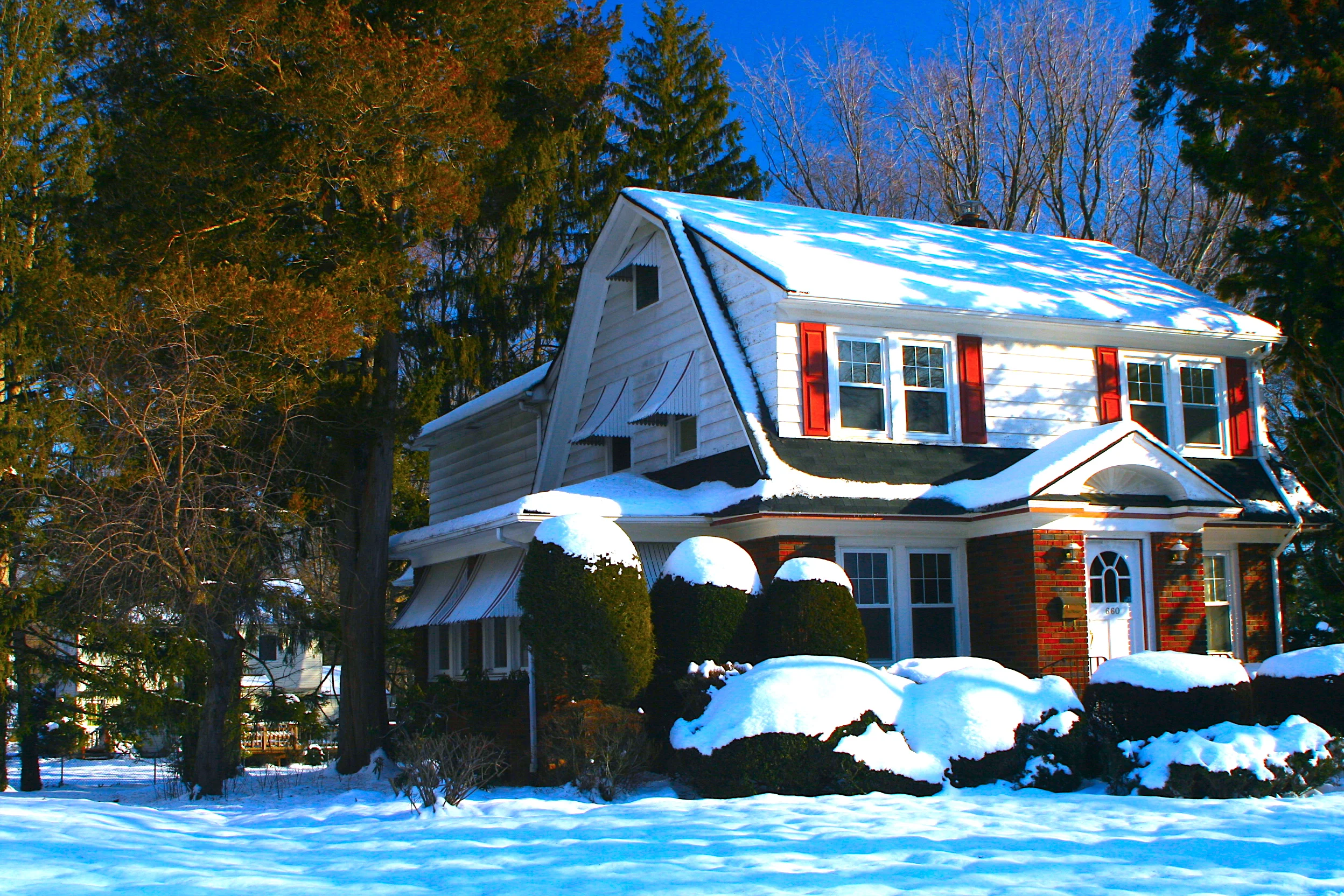 Dressing up with Snow 紅妝素裹