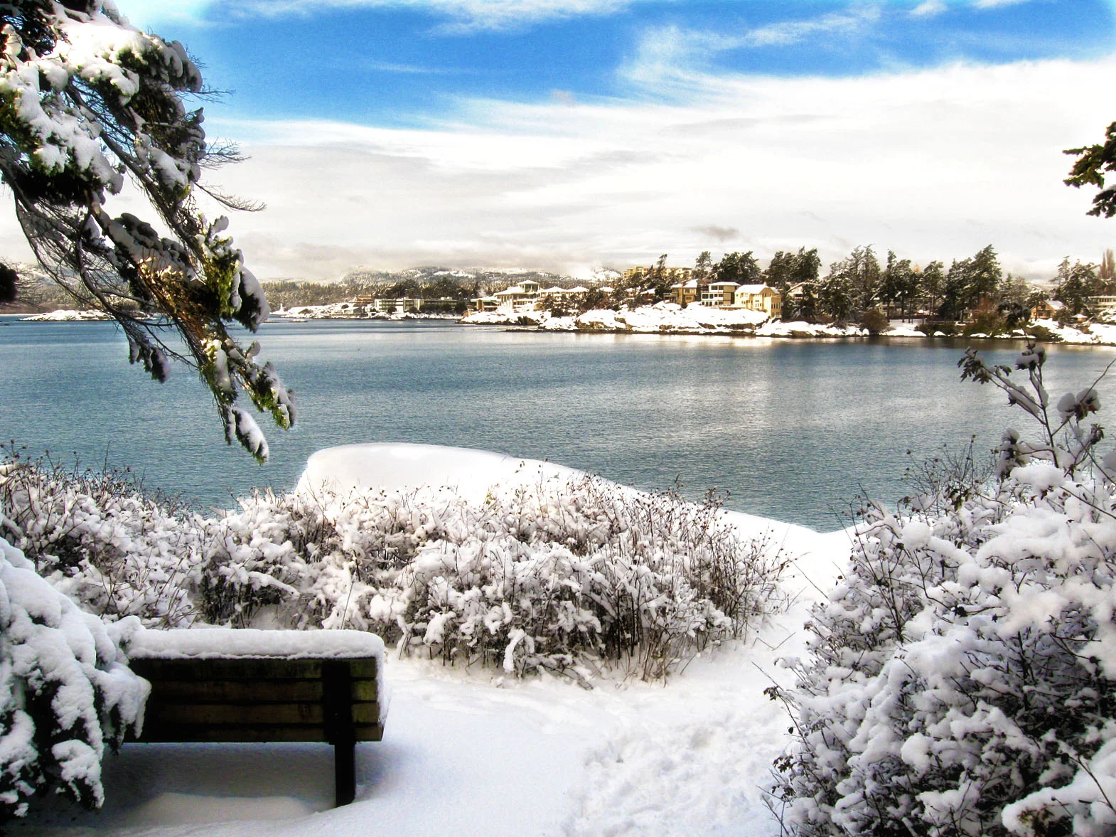Snow & Lake 雪與湖