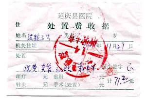 法輪功學員去天安門廣場打橫幅 被警察迫害後強行注射藥物