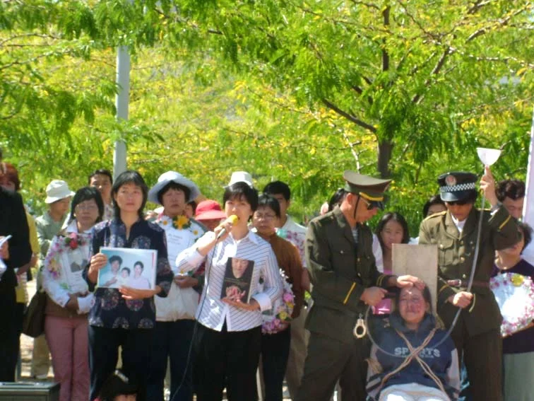 曾錚在外交部反酷刑展發言(大紀元) 