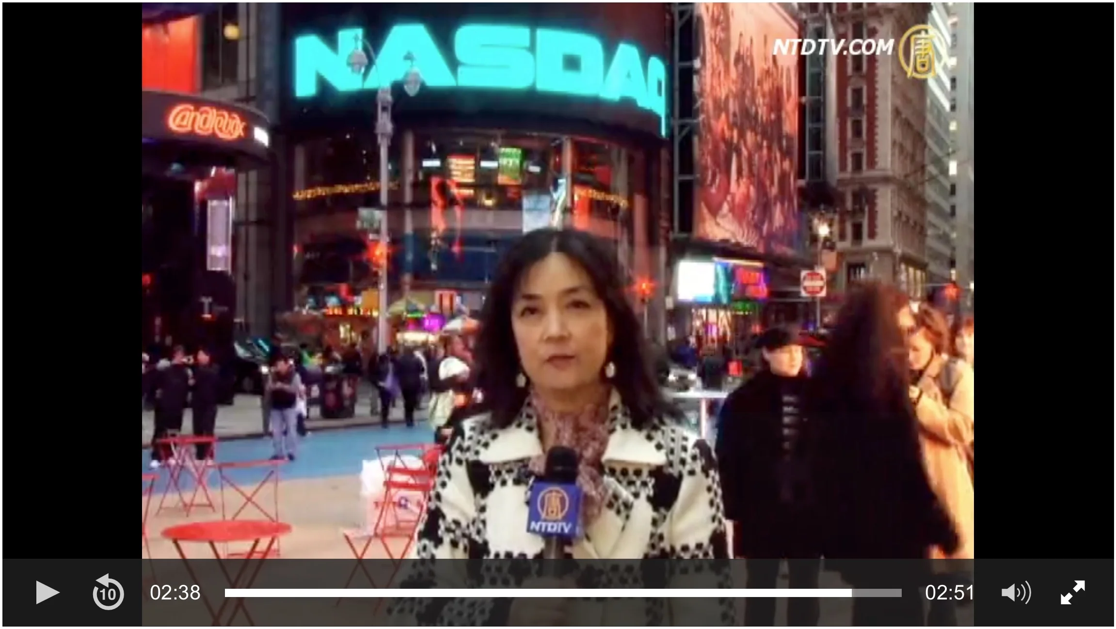 中共施壓納斯達克 主播李欣還原事件