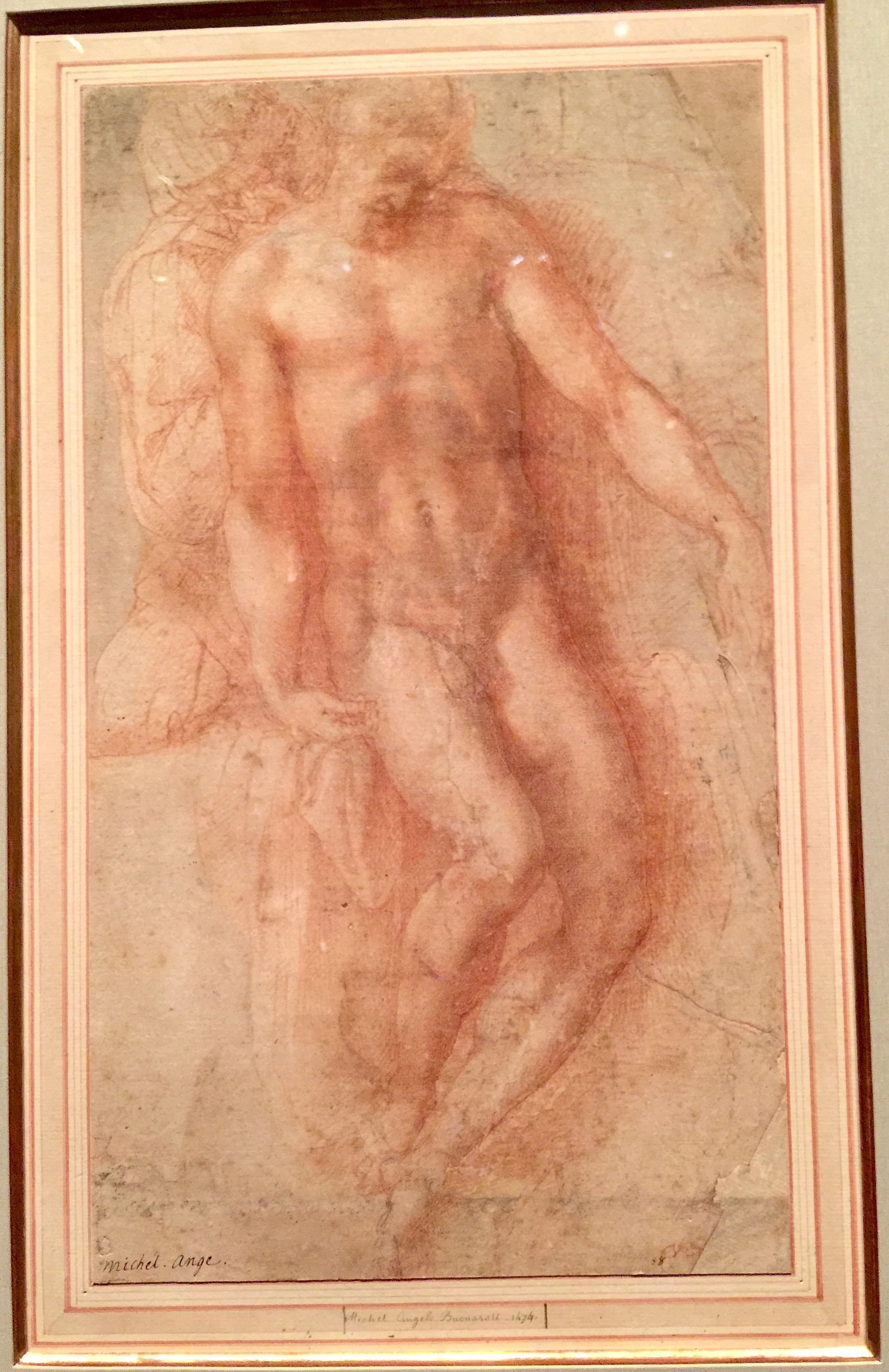 Pieta 米開朗基羅「聖殤」手稿