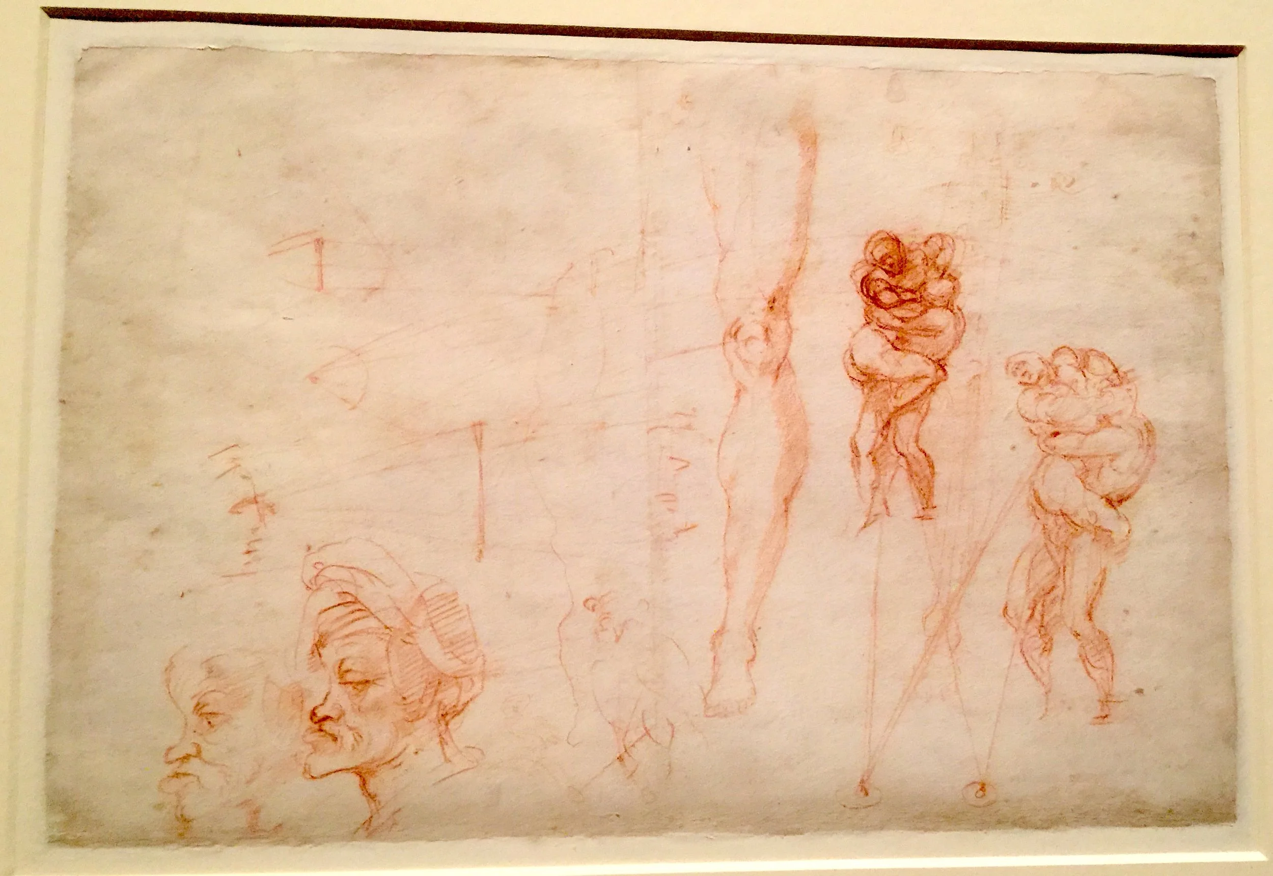 Exercise Sheet: Drawing Lesson by the Master 米開朗基羅授徒手稿