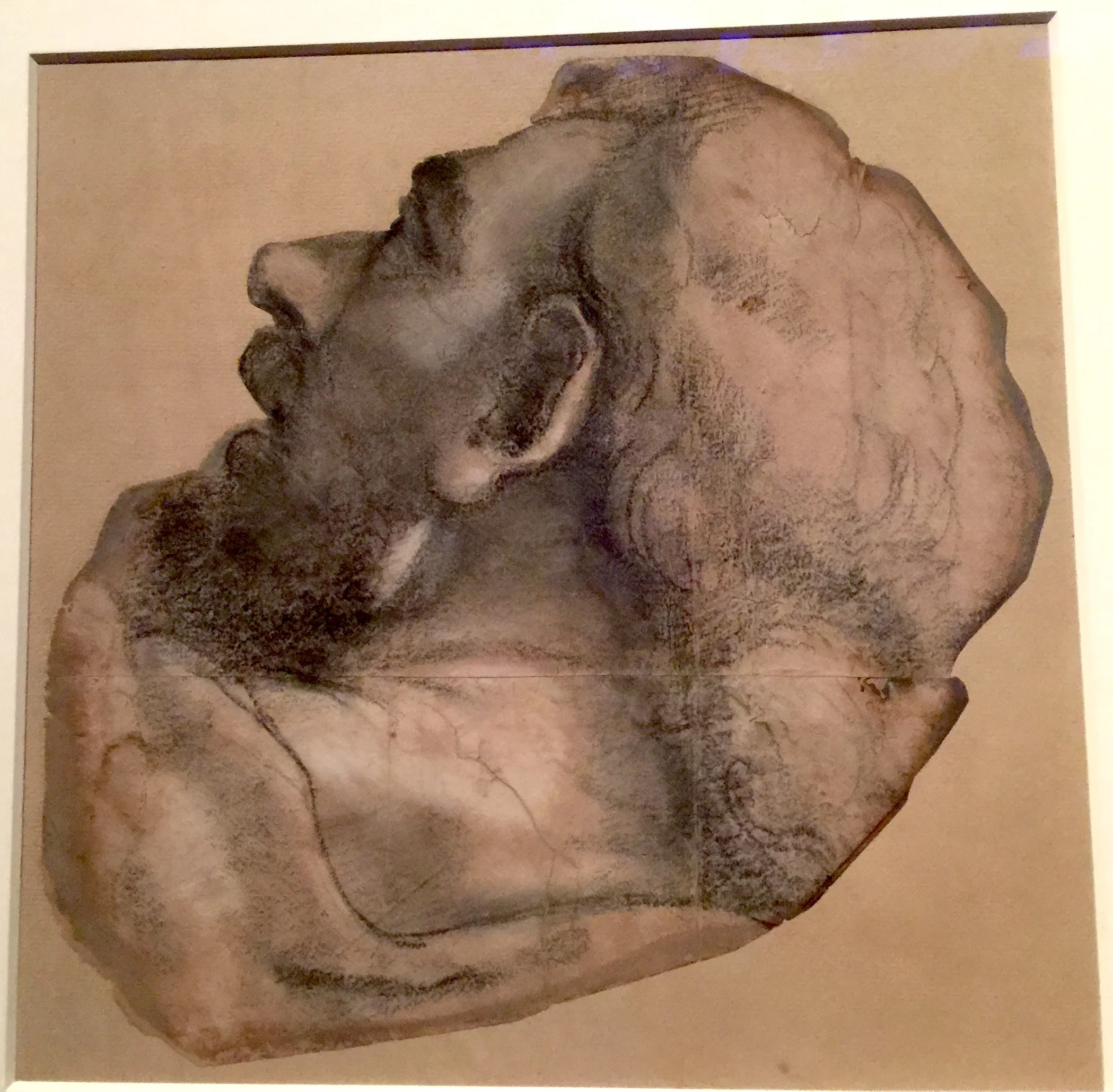 Cartoon for the Head of Saint James  聖雅各頭像素描