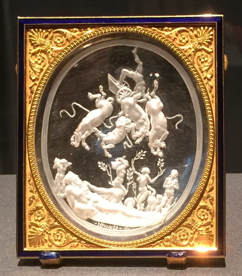 Rock Crystal Fall of Phaeton 「法厄同的墜落」寶石雕像