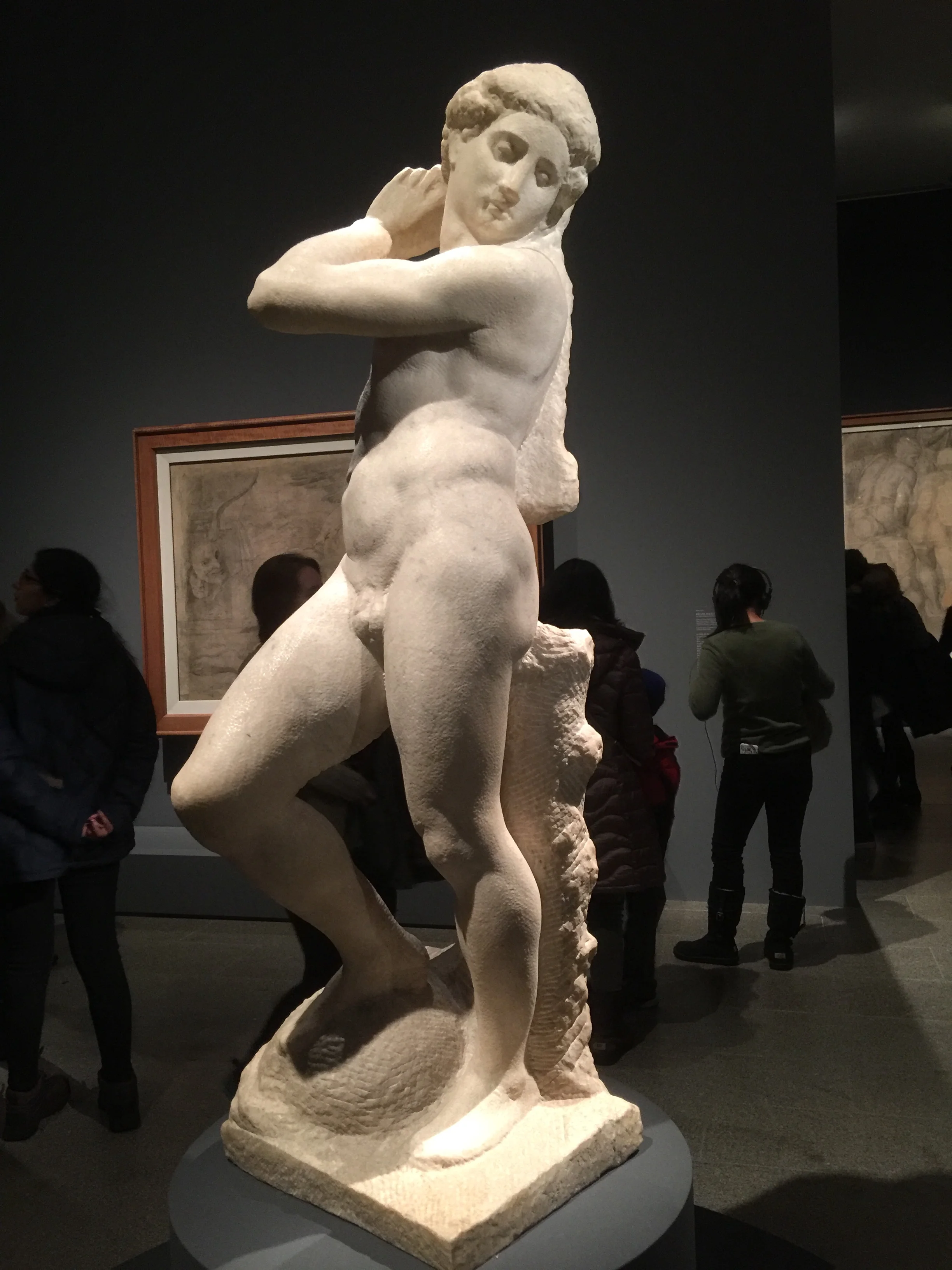 Michelangelo  Apollo-David 米開郞基羅傳世之作「阿波羅-大衛」