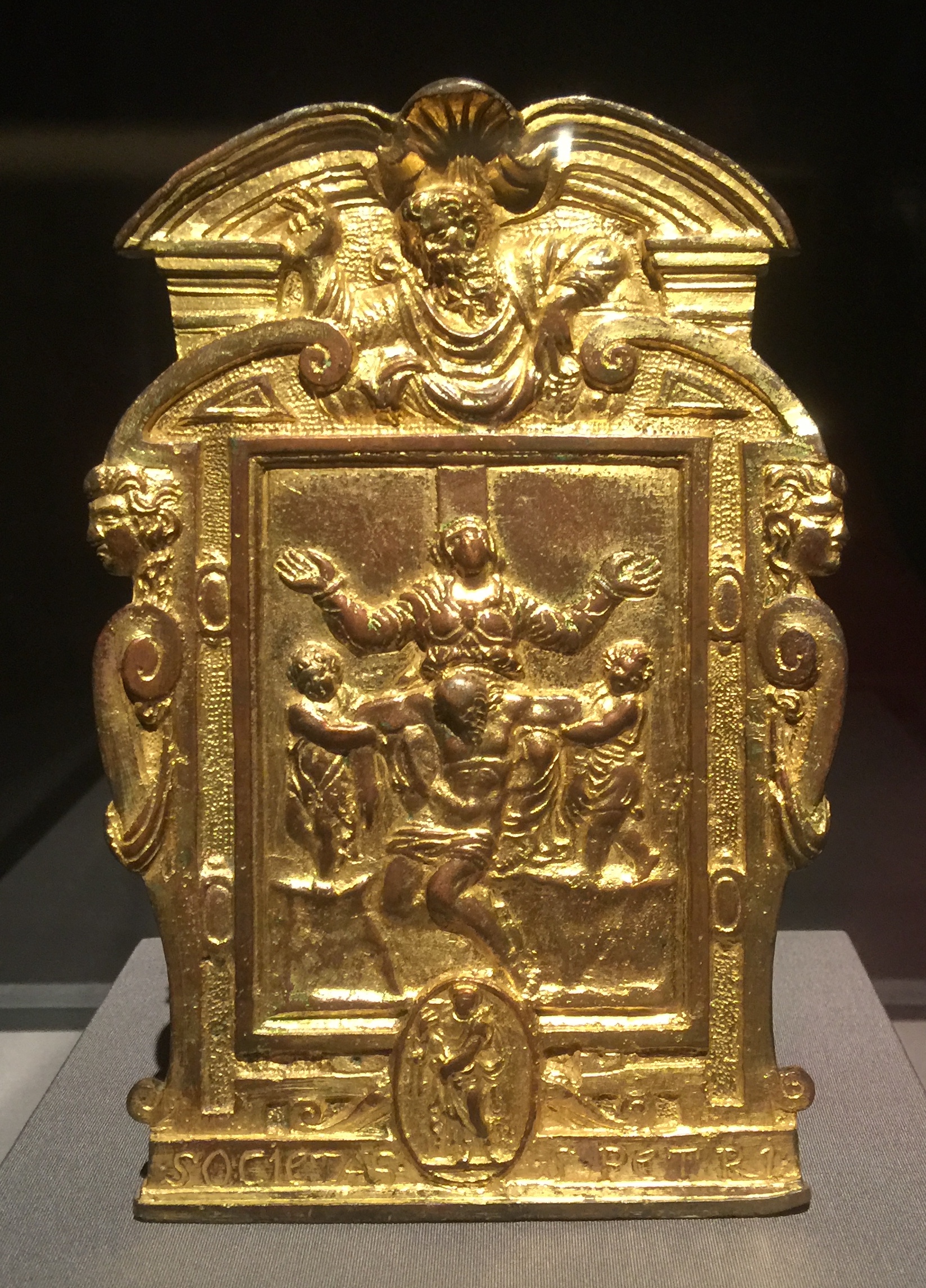 16th Century Craftsman after Michelangelo 16世紀仿米開郞基羅「聖殤」聖像牌