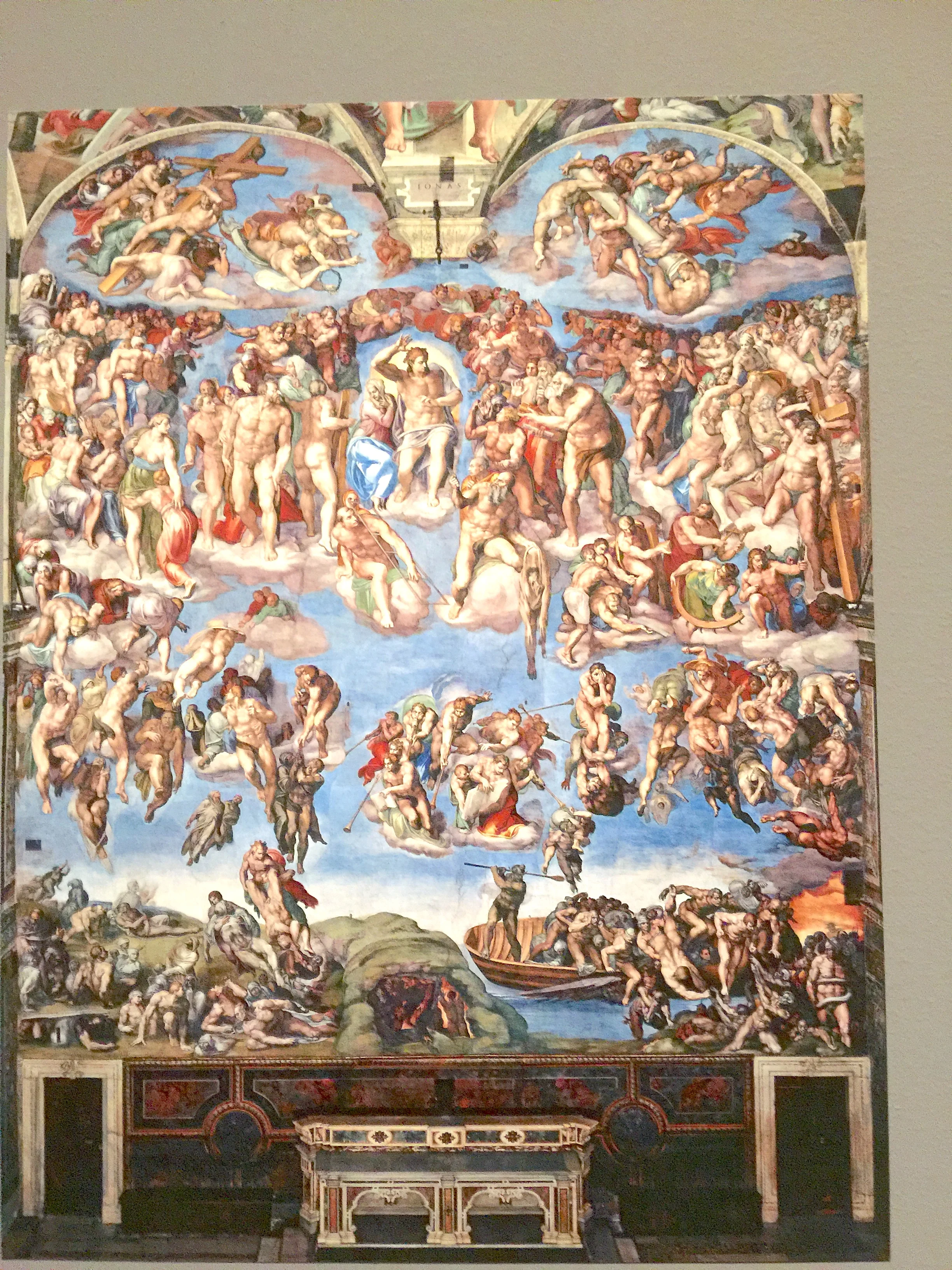 Michelangelo The Last Judgment 米開郞基羅「末日審判」手稿及爭議