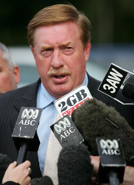 支持率跌到17%後下台的澳洲塔省省長雷儂(Paul Lennon)(圖:Sean Garnsworthy/Getty Images)