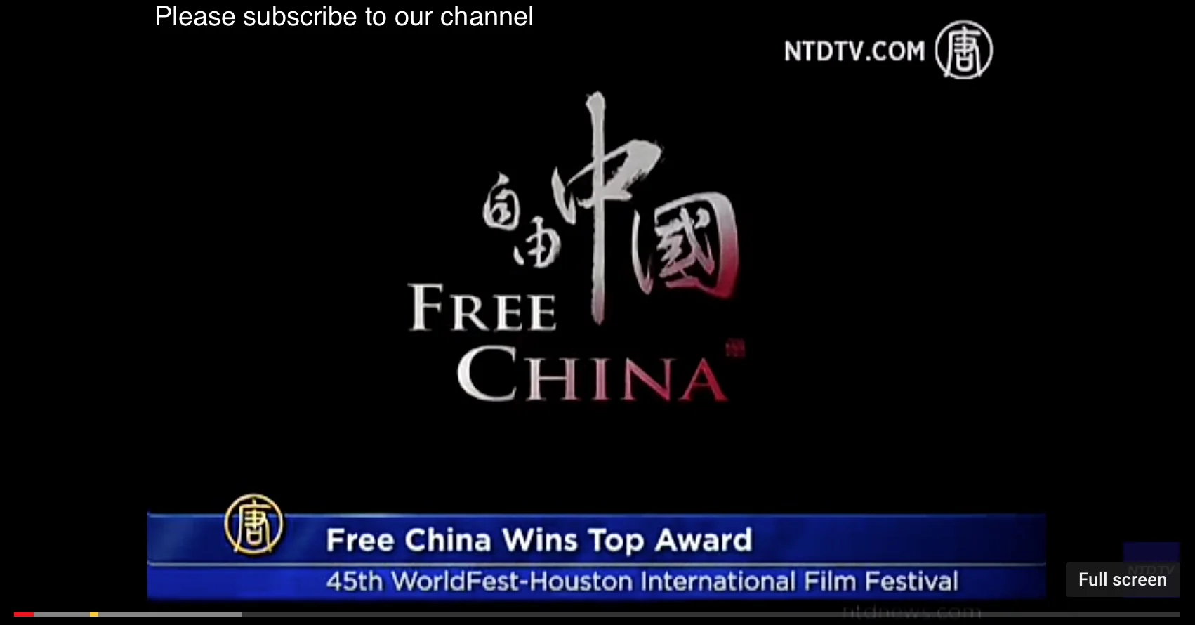 Free China Wins Top Award at WorldFest Houston Film Festival