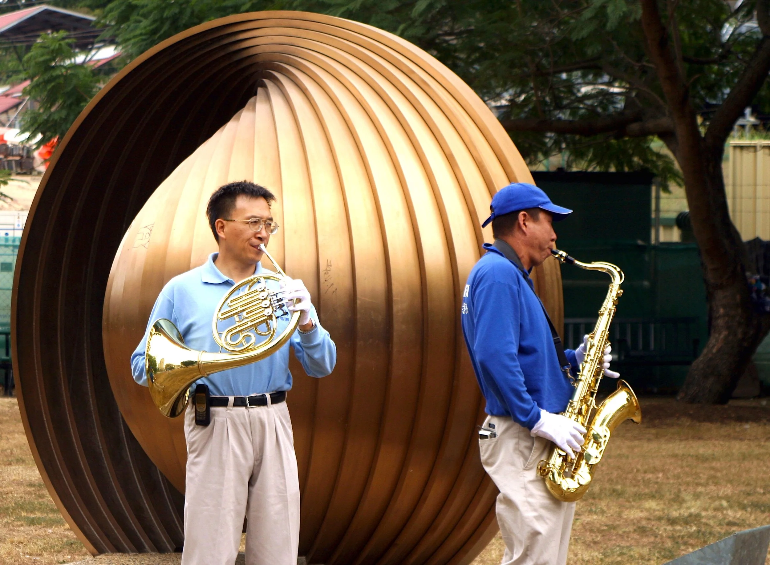 Trumpeters of Tian Guo Marching Band 號手