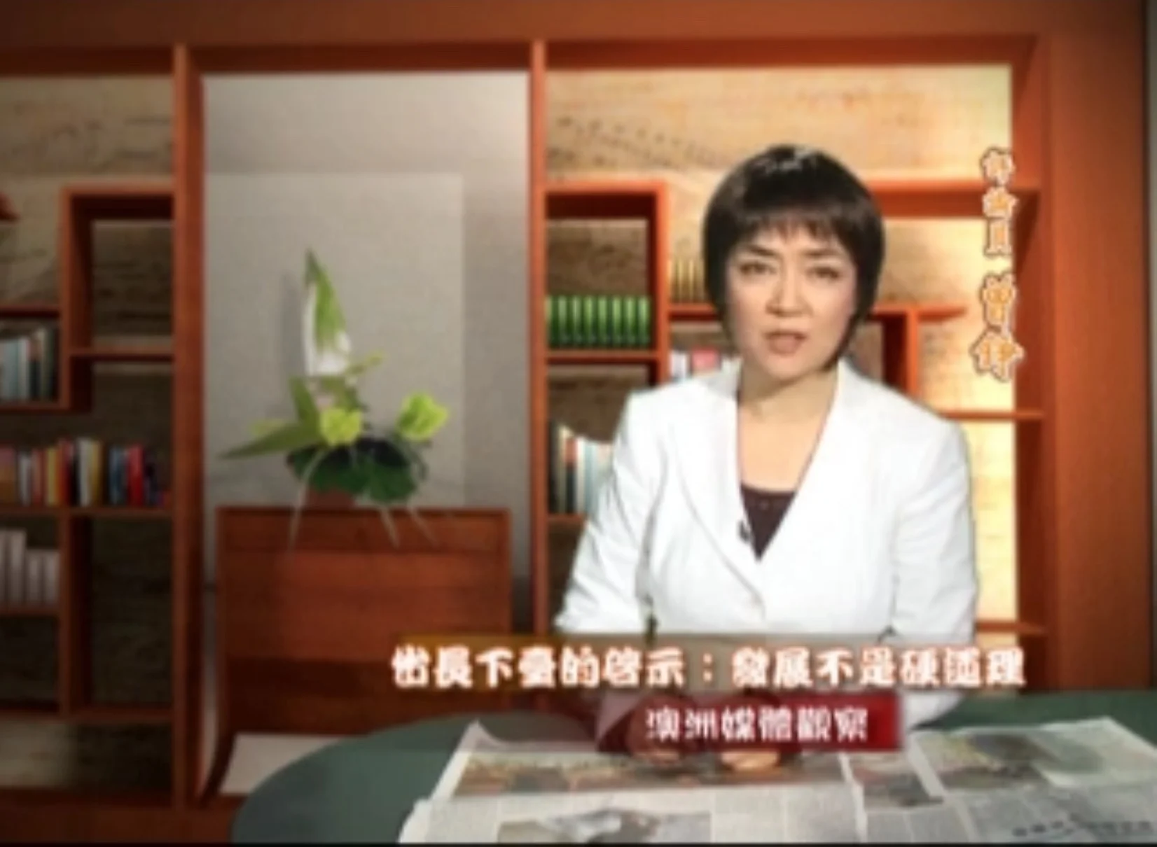 新唐人《澳洲广角》 第221集之-含曾錚評論「發展不是硬道理」