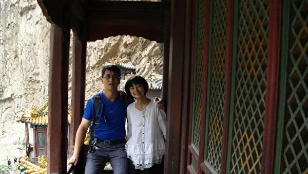 于溟和女兒在中國(馬利提供)