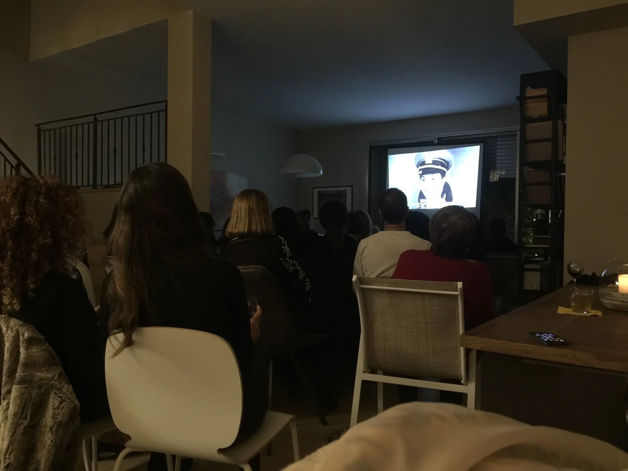 Free China screening in the city of Hud Hasharon in Israel, at שירי מלכה ‘s home on on Feb 9, 2019.