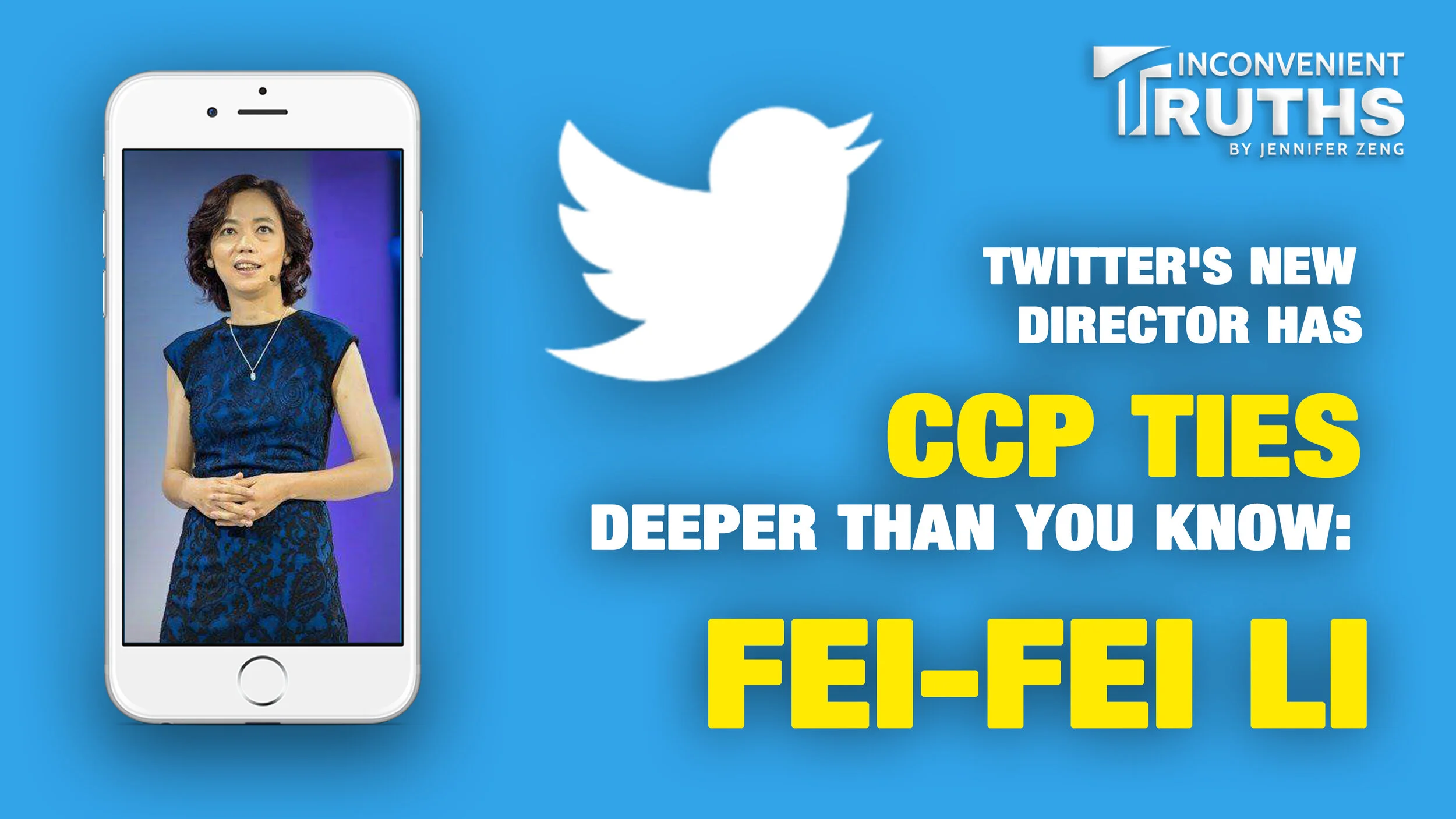 Twitter's New Director has CCP Ties Deeper Than You Know: Fei-fei Li