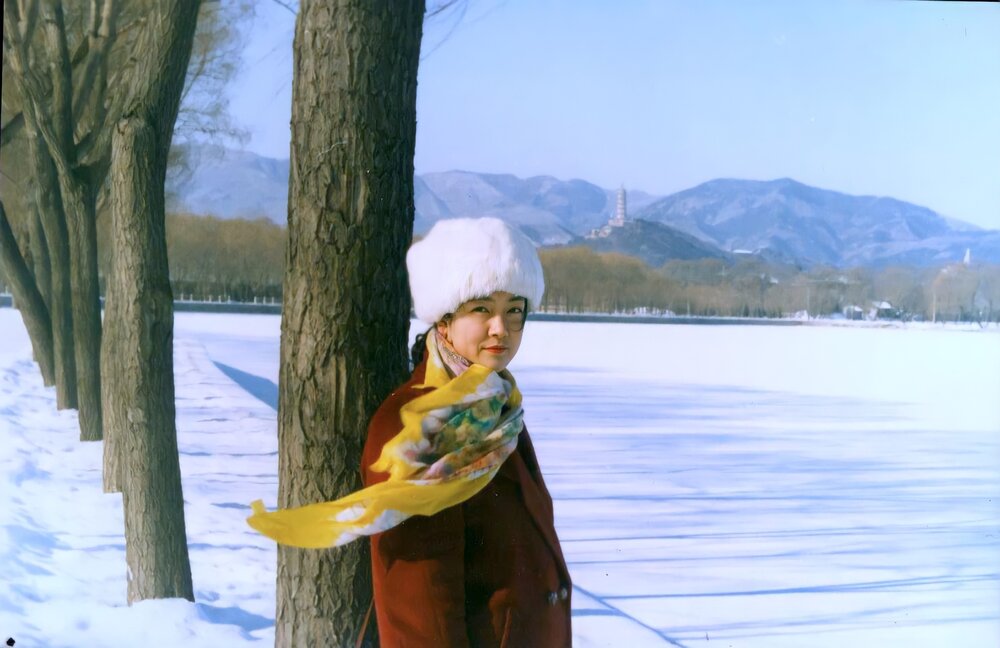 Beijing, 1991 北京 (AI enhanced  AI修復）