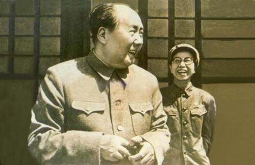 Mao Zedong and Jiang Qing