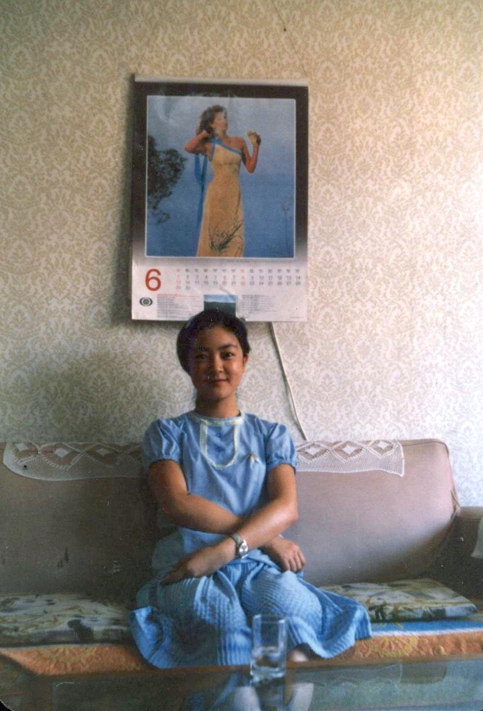 曾錚1986年夏天攝於北京。這是在一個遠房親戚的家中，親戚是名高幹子弟。
