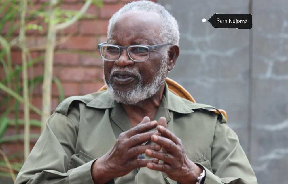 Samuel Nujoma, the founding president of Namibia